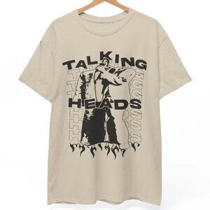 Talking Heads David Byrne Shirt,Retro 80s New  Post-Punk Rock Unisex T Shirt 159